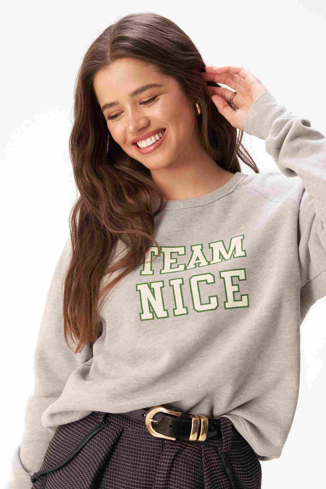 Team Naughty/Team Nice Reversible Sweatshirt