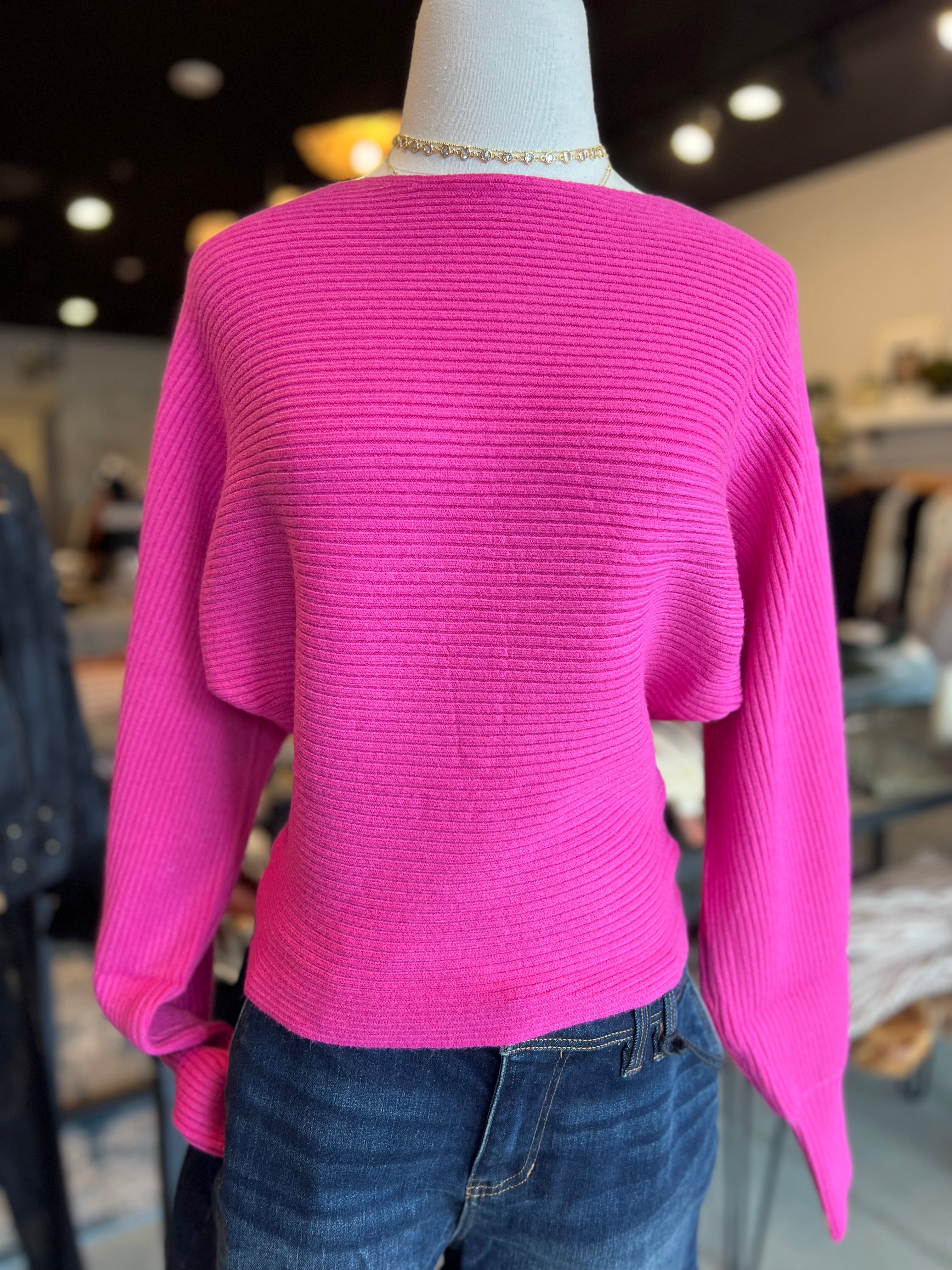 Arbor Sweater in French Orchid