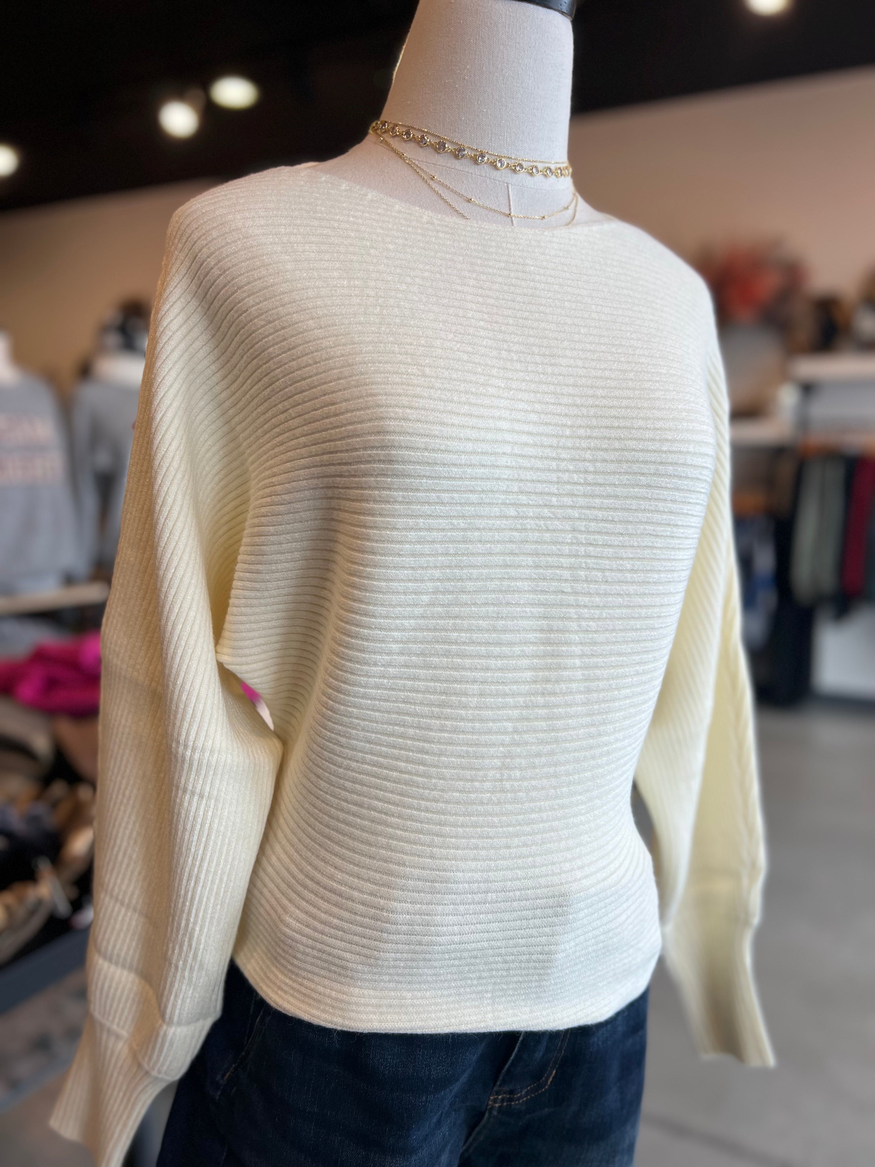 Arbor Sweater in Ivory