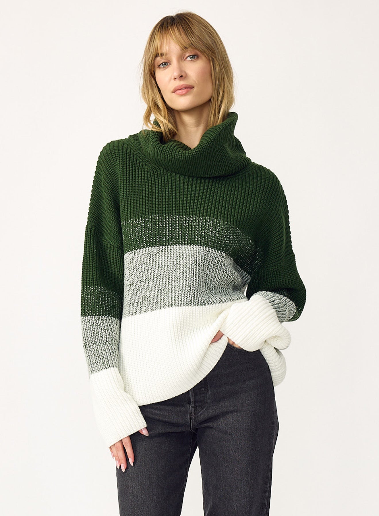 Elise Pullover in Pine