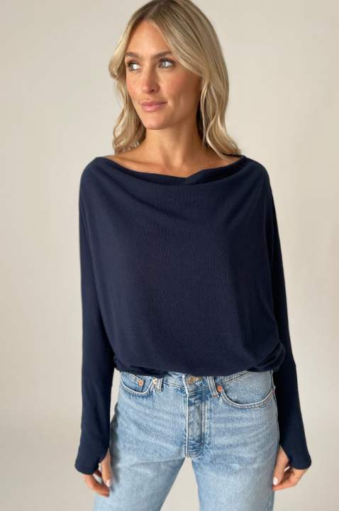 The Anywhere Top in Navy