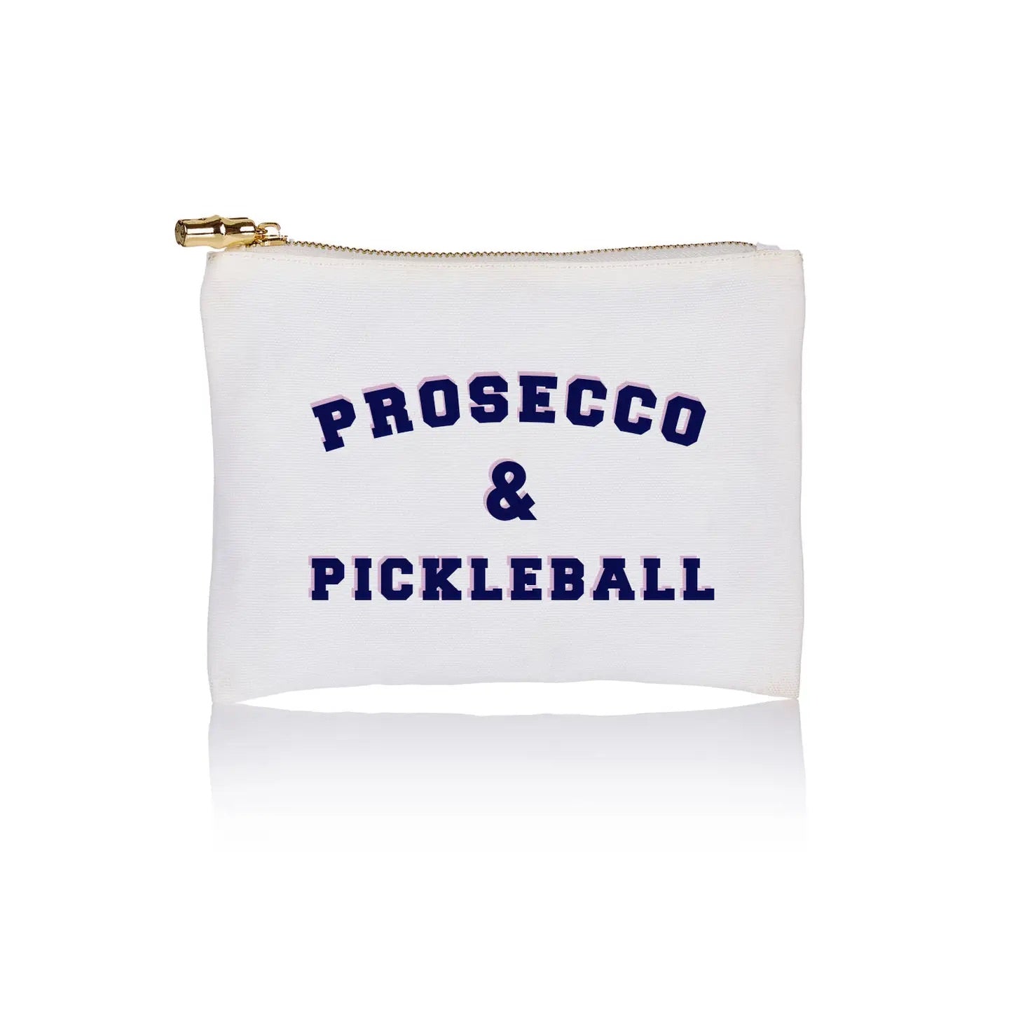 Prosecco & Pickleball Cosmetic Bag